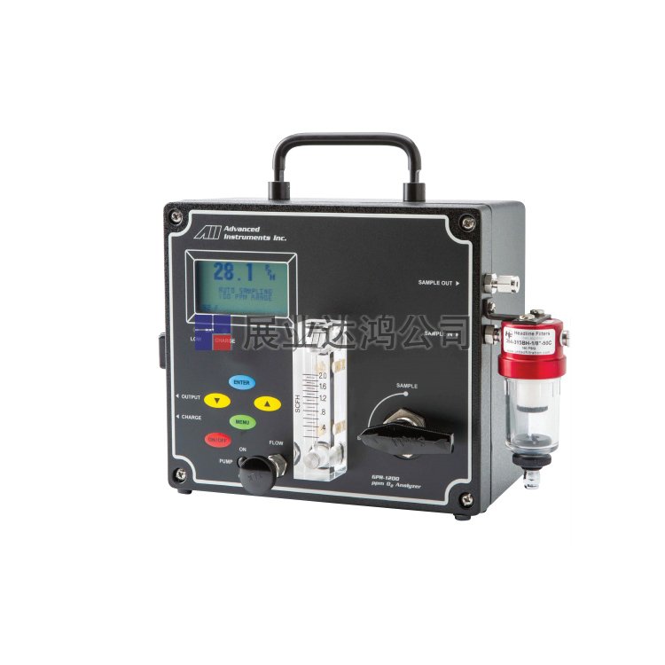 <b>AII GPR-1200高精度便攜式氧氣分析儀</b>